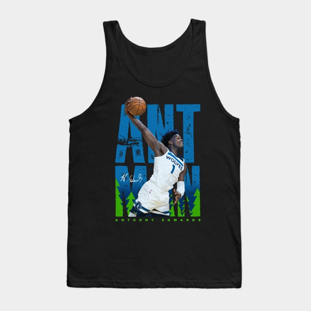 Anthony Edwards Tank Top by Juantamad